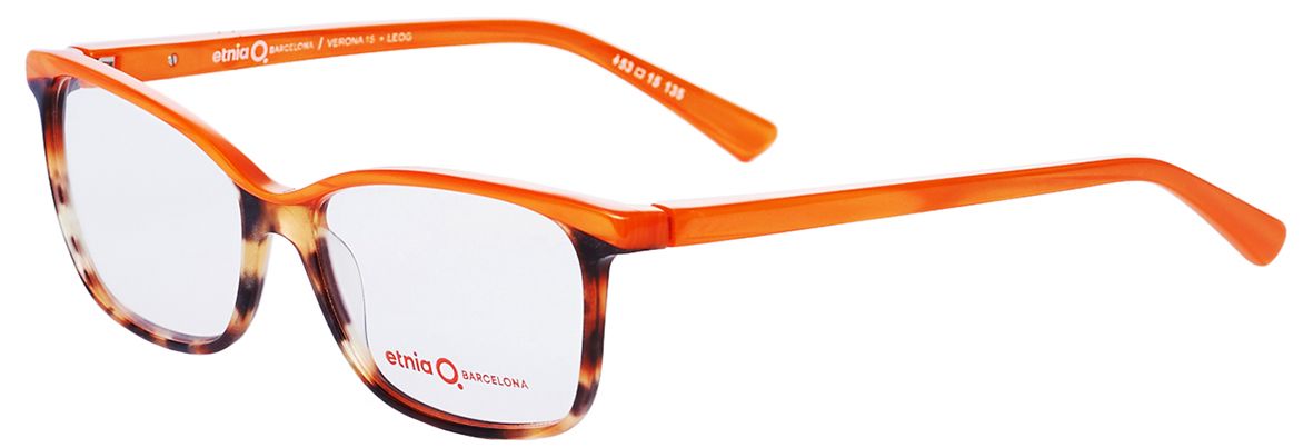 Женская оправа для очков Barcelona Verona LEOG - фото спереди и сбоку
