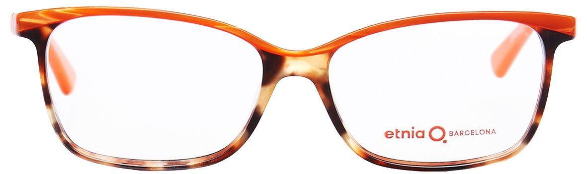 Оранжевая оправа для очков Barcelona Verona LEOG - фото спереди