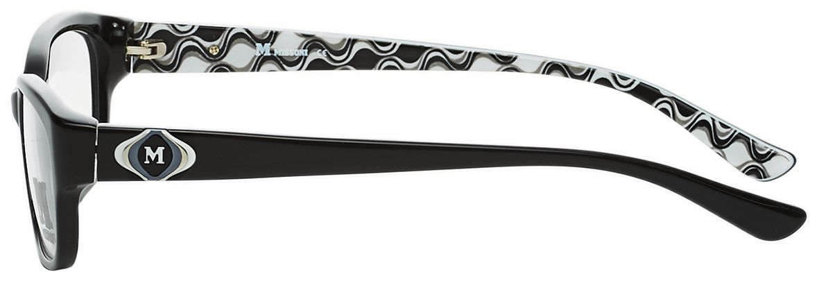 Очки для зрения в оправе Missoni MM082 c.01 - фото сбоку