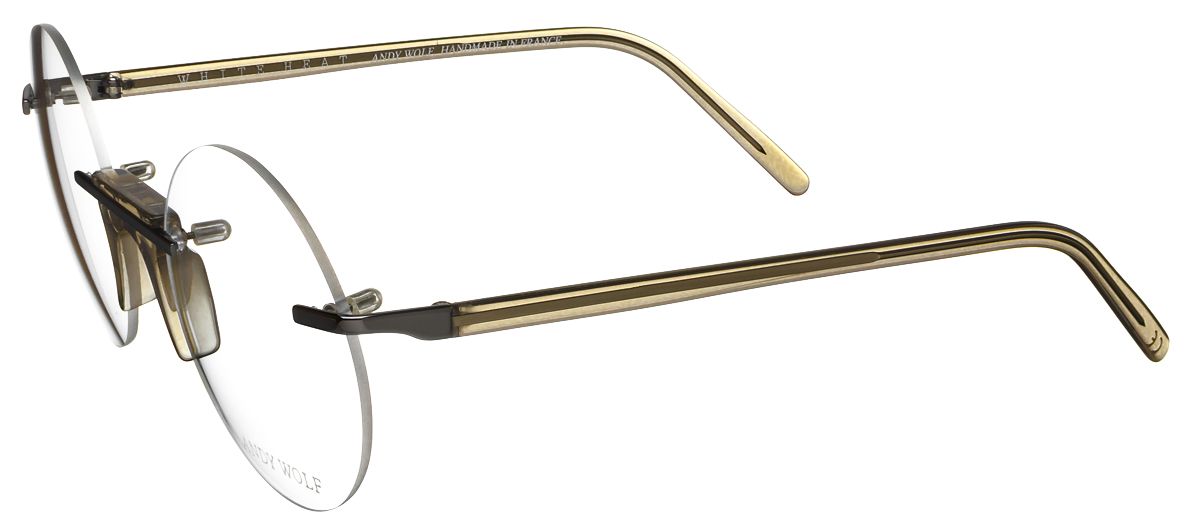 Круглая оправа для очков Andy Wolf Epstein col.d для зрения